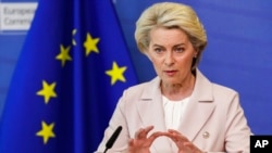 Chủ tịch Ủy ban châu Âu Ursula von der Leyen.