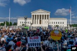 Washington'da Anayasa Mahkemesi önü