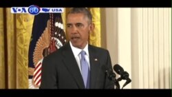 TT Obama trả lời họp báo về thoả thuận hạt nhân Iran (VOA60)