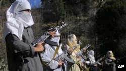 Ảnh tư liệu các chiến binh Taliban.