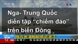 Nga- Trung Quốc diễn tập ‘chiếm đảo’ trên biển Đông