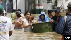 Bão Nalgae đã gây nhiều thiệt hại và lụt lội ở Philippines