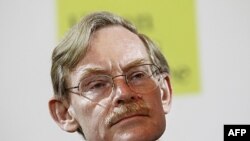 Chủ tịch Ngân Hàng Thế Giới Robert Zoellick phát biểu trước các cử tọa ở Singapore, ngày 6/9/2011