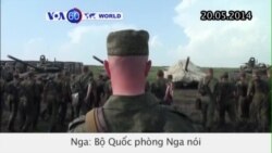 Binh sĩ Nga chuẩn bị rời khỏi Ukraine (VOA 60)