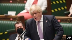 Thủ tướng Anh Boris Johnson.